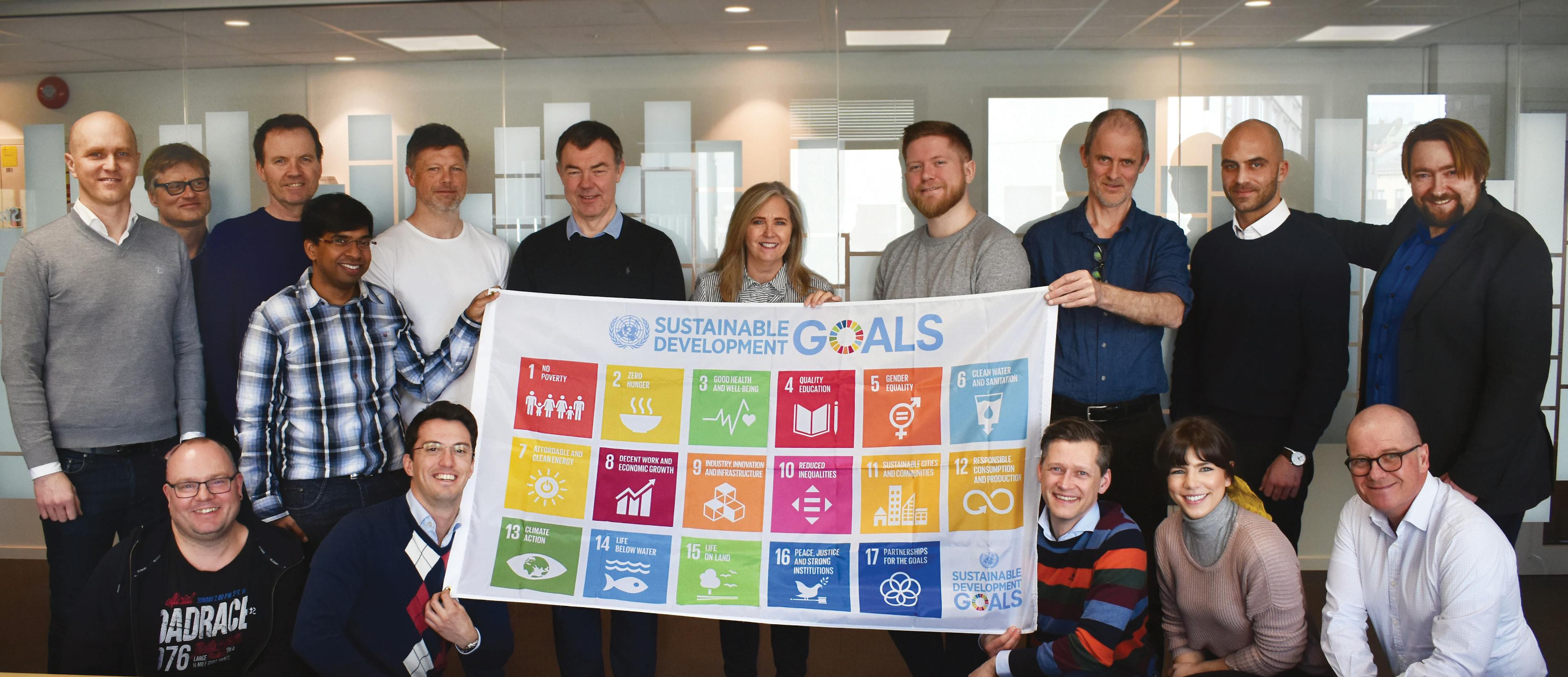 StormGeo team for UN sustainability goals